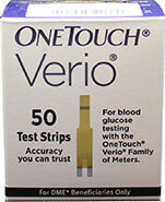 OneTouch Verio 50ct-Mail Order (8 months +)